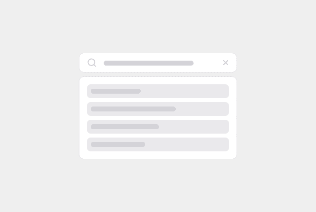 Search Bar components light