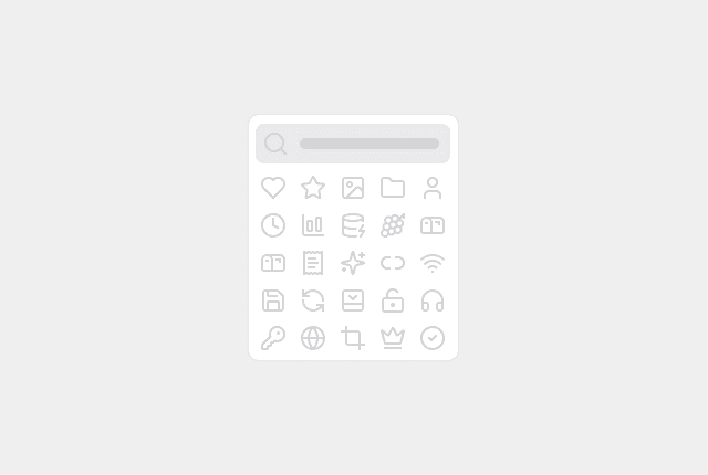 Icon Picker components light